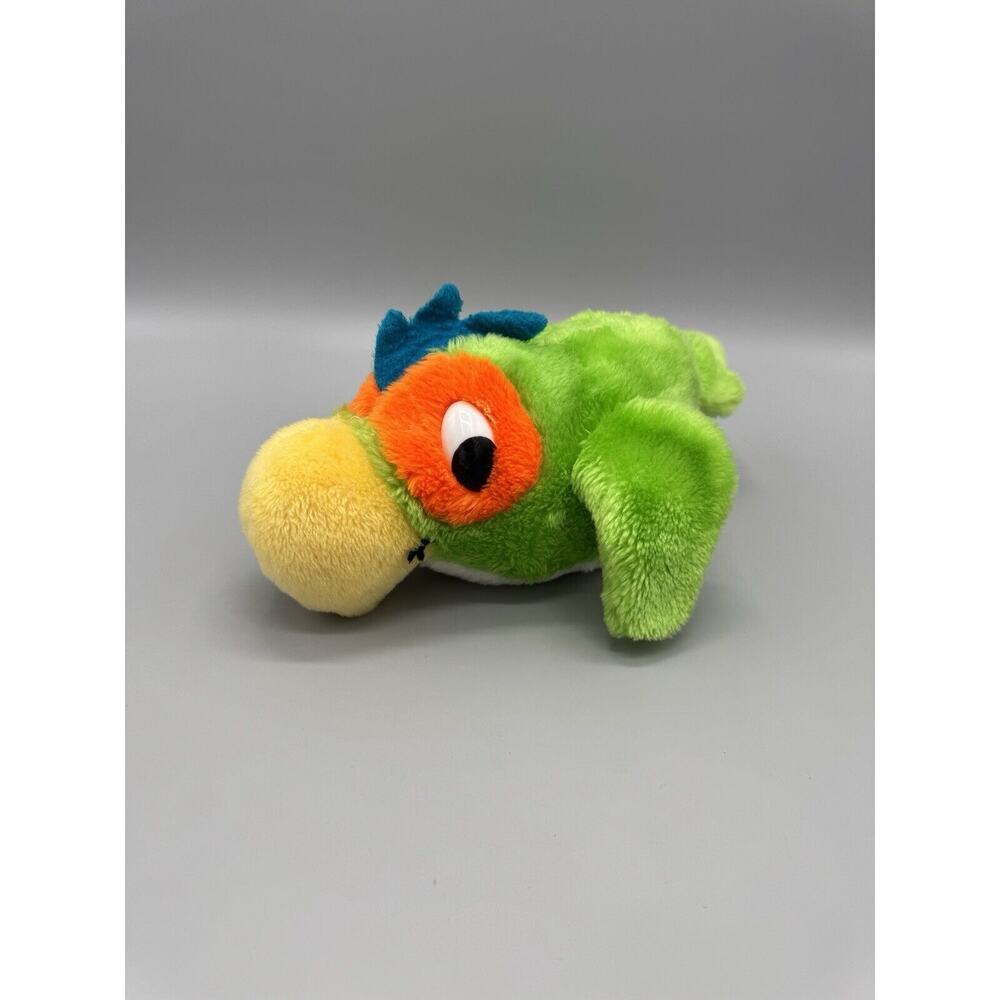 Vintage 1976 Dakin Parrot Plush Chime Rattle 10” Made In Korea